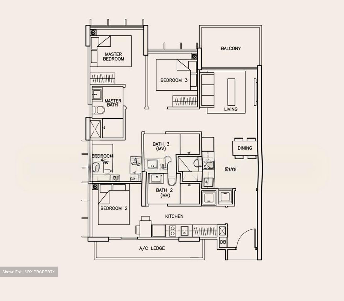TRE Residences (D14), Condominium #563671421